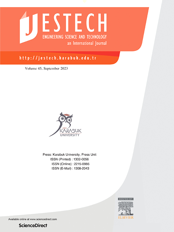 Go to journal home page - Engineering Science and Technology, an International Journal